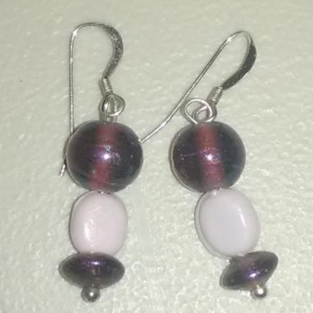 Handmade Jewelry Set Beaded Multi-Color - Picture 3 of 3